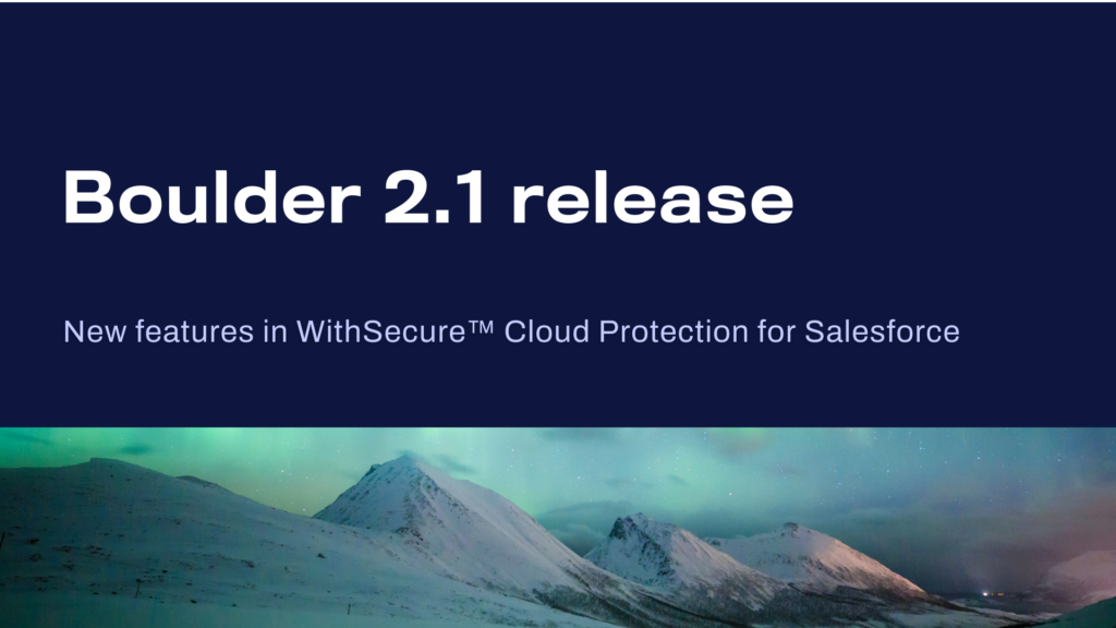 Home - WithSecure™ Cloud Protection For Salesforce