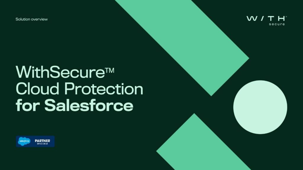 Datasheets - WithSecure™ Cloud Protection For Salesforce