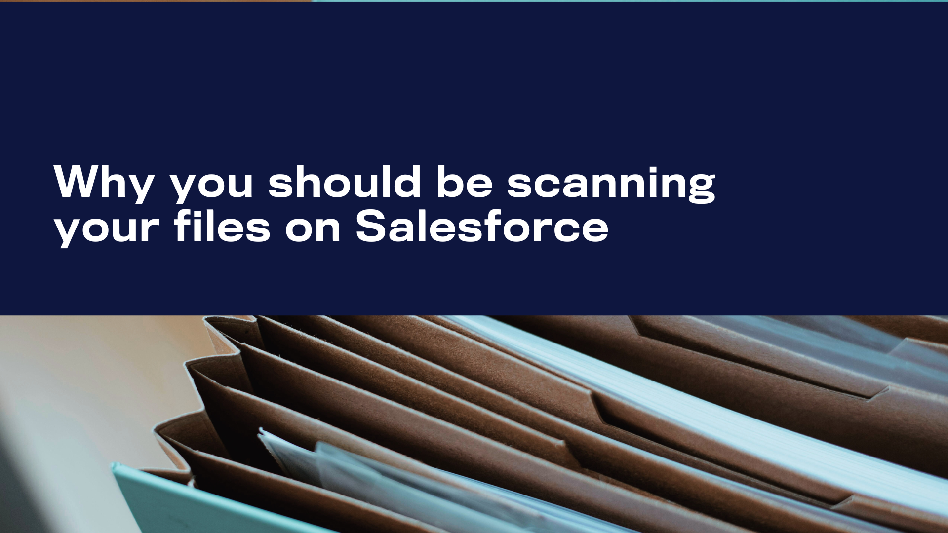 You should be scanning your salesforce documents
